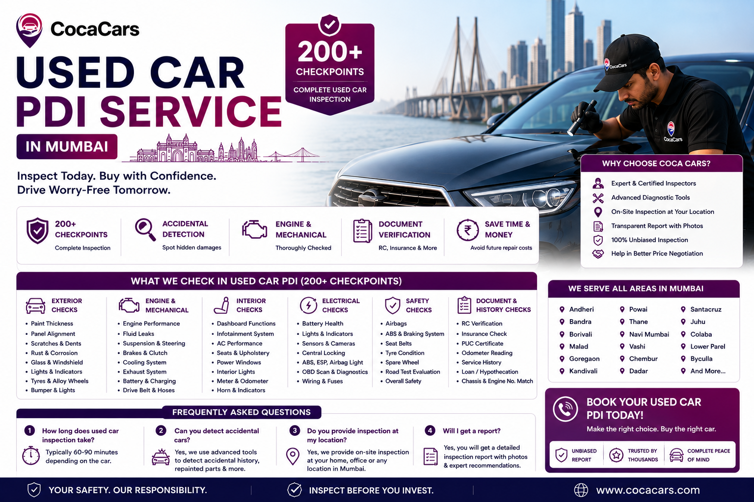 Used Car PDI Service in Mumbai