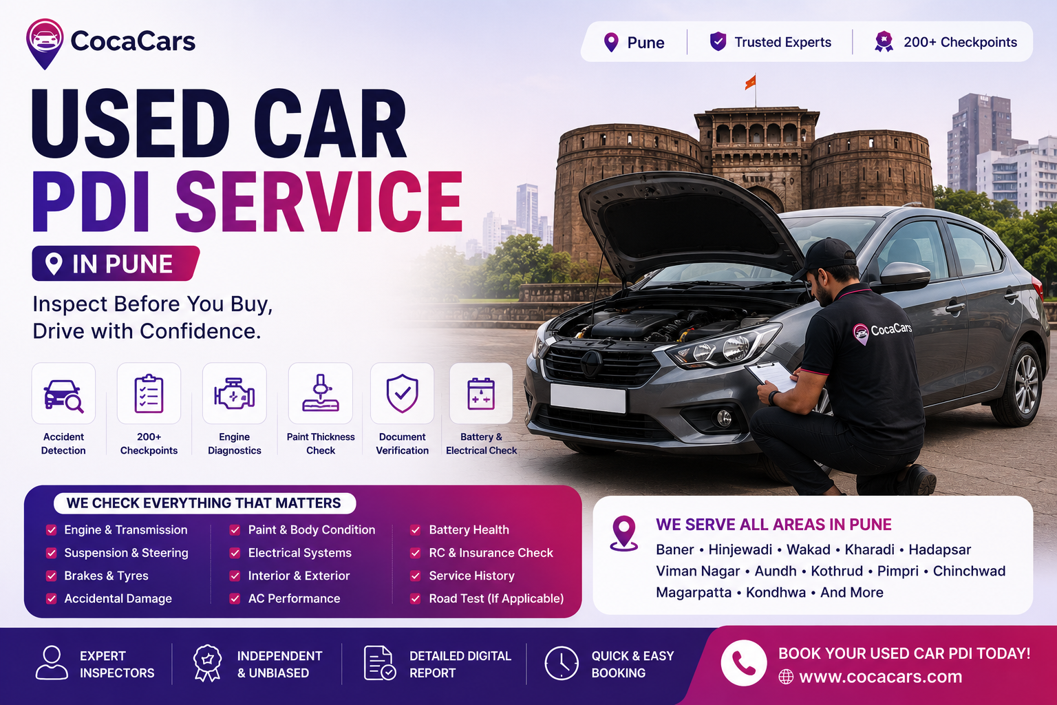 Used Car PDI Service in Pune