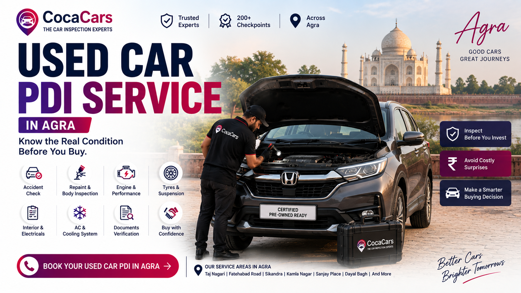 Used Car PDI Service in Agra
