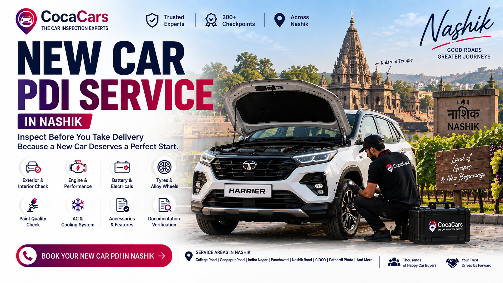 New Car PDI Service in Nashik