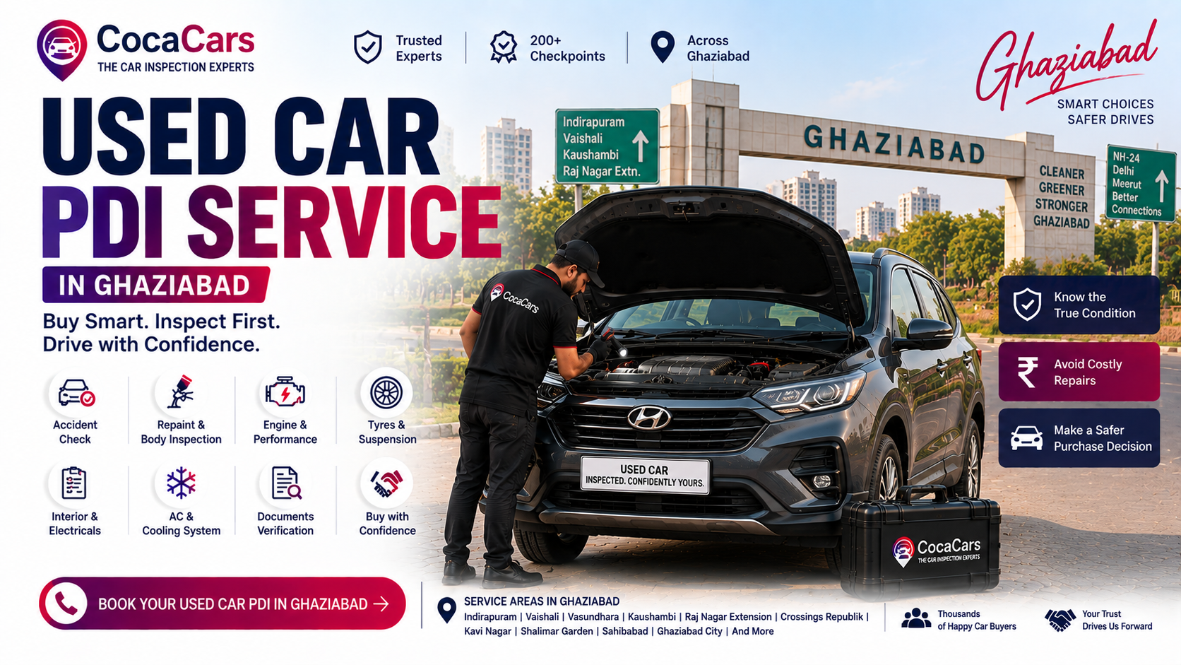 Used Car PDI Service in Ghaziabad