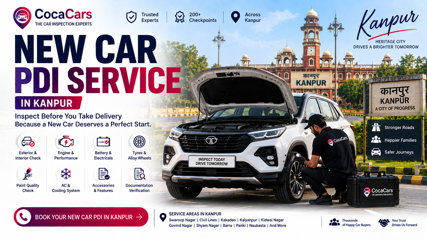 New Car PDI Service in Kanpur