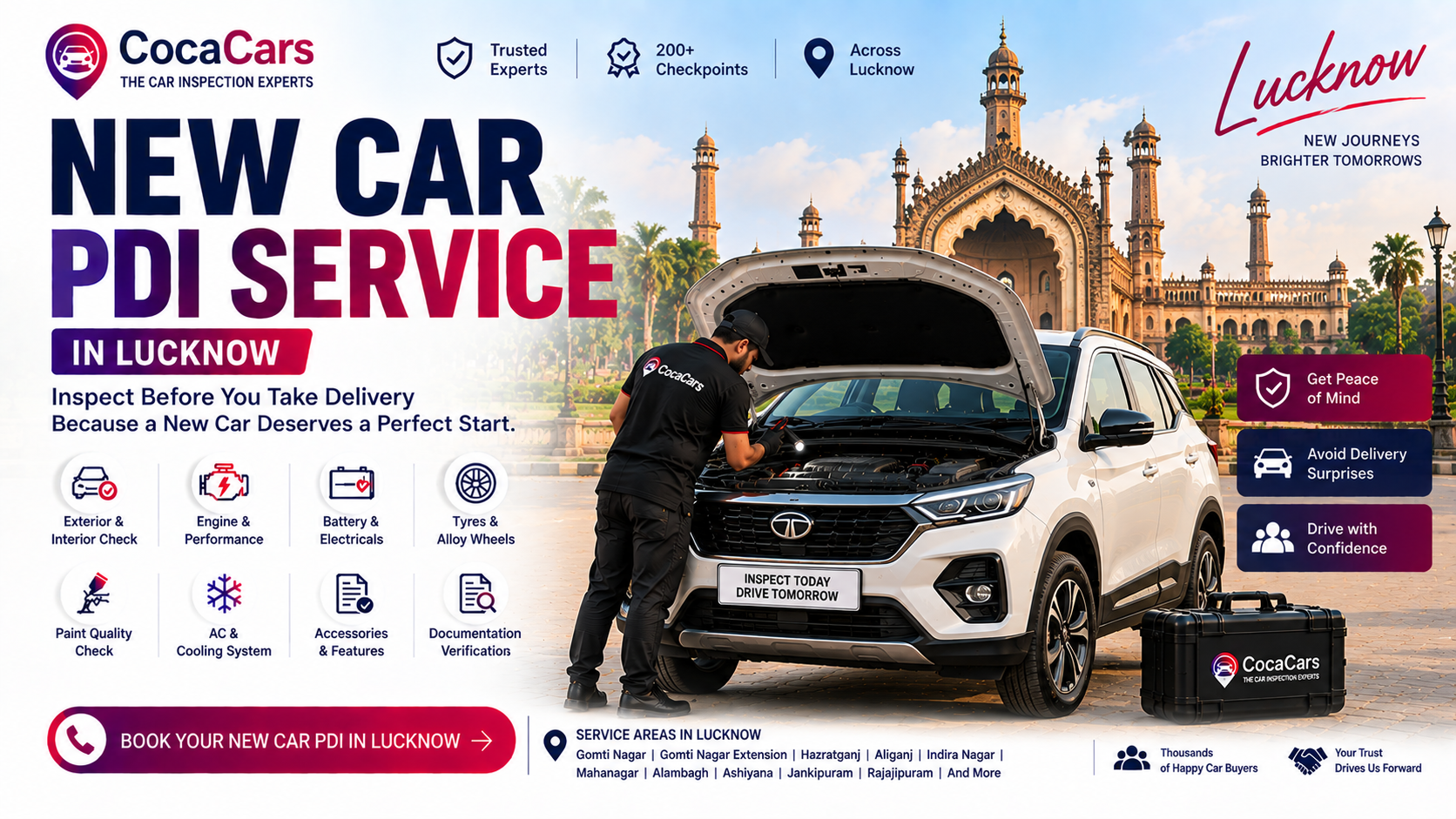 New Car PDI Service in Lucknow